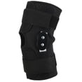 thumbnail image 1 of Rodillera con bisagras, rodilleras ajustables con correa para aliviar el dolor de baloncesto, 1 of 8