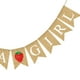thumbnail image 3 of EeaseMX Estampado de fresas y letras Banner de lino Banderines de cola de golondrina Bandera de arpillera Baby Shower Guirnalda colgante Decoración de fiesta de cumpleaños Suministros de diseño, 3 of 7