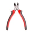 thumbnail image 3 of Handheld Diagonal Cutters High Leverage Angled Pliers Wire Cable Cutter Side Snips Flush Plier Red, 3 of 6