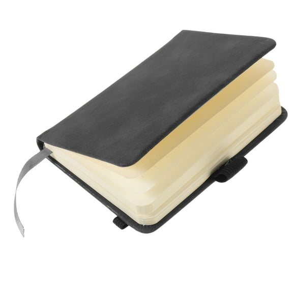 OUNONA 2pcs Pocket Notebook Small Size Notepad Compact Planner Notebook