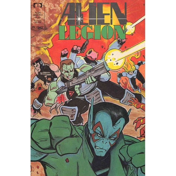 Alien Legion (Vol. 2) #3 VF ; Epic Comic Book
