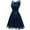 Navy, variant on Aloohaidyvio long skirts for women plus size,Women Lace Sleeveless Party Dress Cocktail Prom Ballgown Vintage Dress