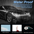 thumbnail image 4 of 2Pcs Car Hood LED Light Strip Flexible 12V Car Decorative Light Bar Waterproof Auto Daytime Running Light Strips, 4 of 10