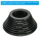 thumbnail image 2 of Juego de anillos reductores Uxcell, 9 piezas, anillo adaptador de filtro de lente para lentes de cámara, negro, 2 of 5