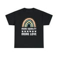 thumbnail image 3 of LGBT More Equality More Love T-Shirt LGBTQ Gay Lesbian LGBT Womens Plus Size Tops, 3 of 8
