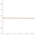 thumbnail image 5 of 14K Rose Gold chain Rope Cable 24 in 0.5 mm .5, 5 of 5