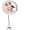 6.7inch & 10x, variant on Flexible Gooseneck 8" 10x Magnifying LED Lighted Makeup Mirror, Bathroom Magnification Vanity Mirror with Suction Cup, 360 Degree Swivel, Daylight, Battery Operated, Cordless & Travel Mirror