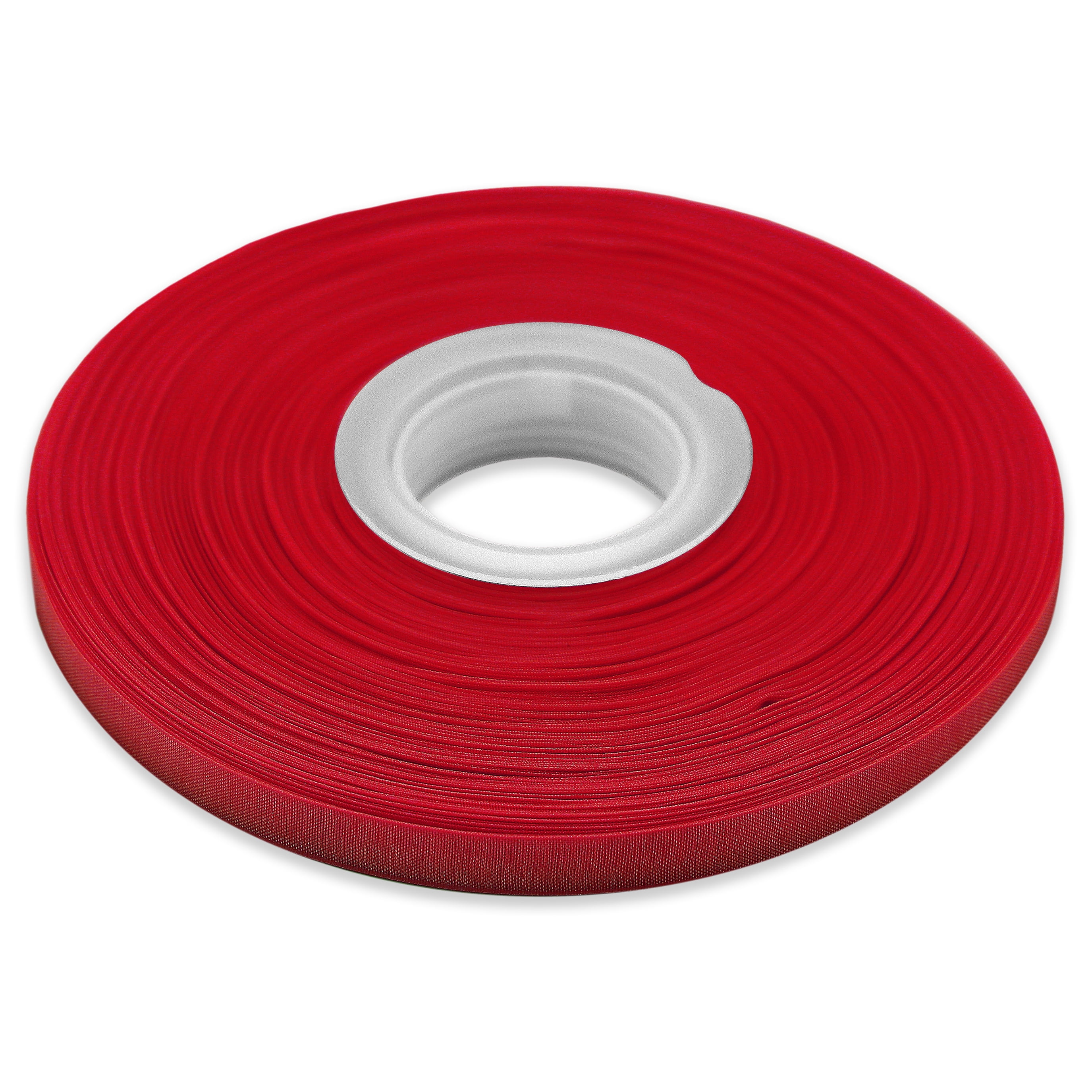 Red Sheer Organza Ribbon for Crafts and Gift Wrap, 3/8" x 100 Yards by Gwen Studios