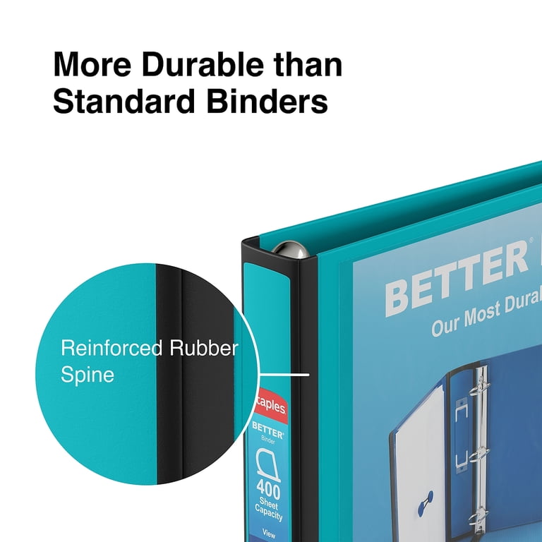staples card binder Standard Binders Archive papers safely for the long term by using this white view binder Staples Heavy Duty & Better
