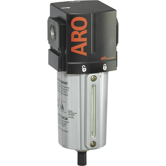 Ingersoll Rand Compressed Air Filter, 150 PSI, 1/2in., 197 CFM, Model# F35341400VS