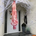 thumbnail image 4 of 2X Hot Inflable CadáVer Aterrador Colgando DecoracióN de Halloween Al Aire Libre Aterrador CadáVer en Bolsa Hallowmas Creepy Haunted House Prop, 4 of 5