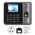 thumbnail image 1 of Gupbes 2.8in Color Screen Time Clock Fingerprint Password Independent Employee Checking‑In Attendance Machine 110‑270V,Fingerprint Time Attendance, 1 of 8