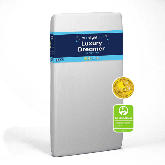 Moonlight Slumber  Luxury Dreamer Crib Mattress - 27.5 X 52 X 6