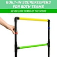thumbnail image 4 of GoSports Ladder Toss Game Set - Includes 6 Soft Rubber Bolo Balls and Travel Carrying Case - Classic, 4 of 7