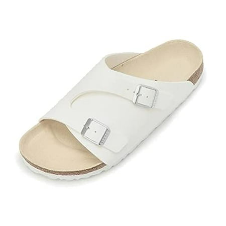 

Birkenstock Unisex Zurich White 43 EU Narrow