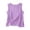 *1-Purple, variant on Women's Crew Neck Cotton-Linen Tank Top,Ladies Casual Side Split Loose Fit Blouse,Lightweight Summer Basic Sleeveless Top For Women,Army Green,S-3XL