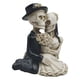 thumbnail image 5 of Figura de resina de esqueleto de Halloween para pareja, estatua decorativa, adorno, escultura para oficina, mesa, centro de mesa, chimenea, dormitorio De rodillas, 5 of 8