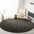 thumbnail image 2 of SAFAVIEH Athens Lavena Solid Shag Runner Rug, Dark Grey, 2'3" x 8', 2 of 6