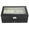 thumbnail image 2 of MultiFunctional Portable Watch Display Case Wristwatch Jewelry Glasses Storage Box Organizer, 2 of 14