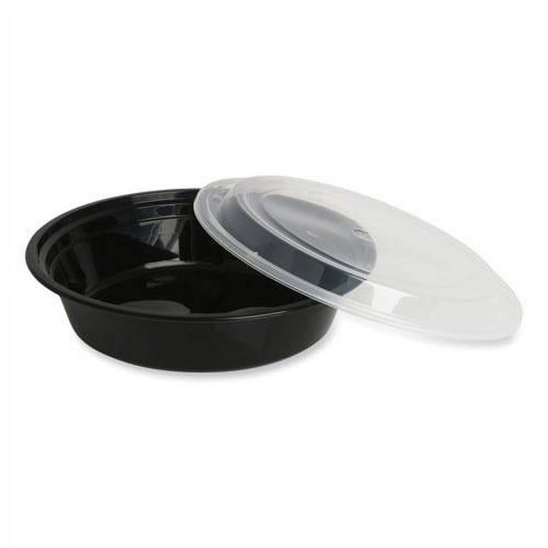 48 oz. BPA Free Food Grade Round Container (T60748CP) - 200 count - case