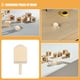 thumbnail image 5 of 15 piezas de dreidels en blanco para armar, ideales para Janucá. Trompos de madera sin terminar para juegos y decoraciones de fiesta de Janucá. 4,15 cm, 5 of 7