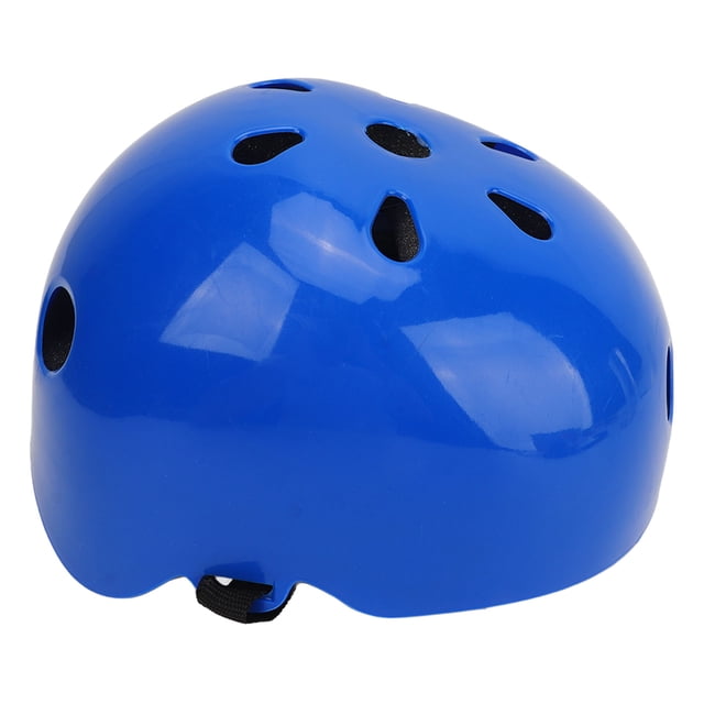 Casque de Skate pour Enfants, Casque de Bicyclette Léger pour Enfants avec Absorption des Chocs pour Planche à Roulettes Bleu, Rouge
