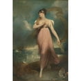 thumbnail image 3 of Sir Thomas Lawrence 11x14 Black Modern Framed Museum Art Print Titled - Portrait of a Woman as Miranda, Said to Be Miss Gibbon, 3 of 5
