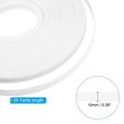 Uxcell 10mm x 25 Yards Boning for Sewing, 1 Roll Polyester Low-Density Boning, White