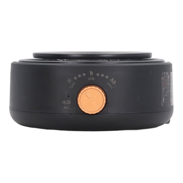 Electric Hot Plate, 2 Level Temperature Control, 3D High Temperature Heat Transfer, Countertop Single Burner Portable Multifunction Efficient Safe Heating for Home Dorm,