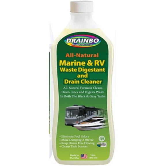 Drainbo 30016 16 oz RV Holding Tank Treatment & Cleaner