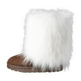thumbnail image 4 of Faux Fur Mid-Calf Snow Boots for Women -Warm, and Stylish Winter Footwear Y32K Boots Outdoor Indoor Shoes, 4 of 5