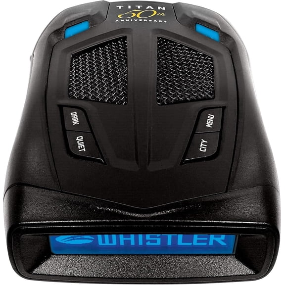 Whistler Titan Extreme Performance Radar & Laser Detector for Car, Maximum Sensitivity, TFSR and GPS Enhanced Features