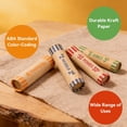 CCOCC 136 Count Coin Wrappers Assorted,Preformed Coin Roll Wrappers for ...