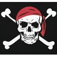 thumbnail image 4 of Old Glory Toddler Jolly Roger Pirate Costume Short Sleeve Graphic T Shirt, 4 of 6
