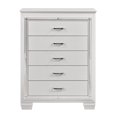 thumbnail image 2 of Topline Home Furnishings Glamour White Chest, 2 of 4