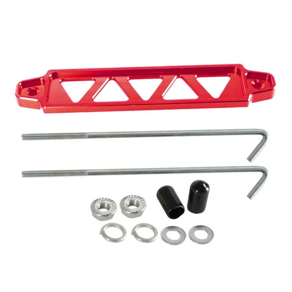 Aluminum Universal Battery Bracket 5 Hole Adjustable Mounting for Vehicles