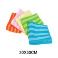 thumbnail image 3 of Dish Cloths - Double-sided Striped Absorbent Tea Towels, 3 of 3