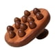 thumbnail image 5 of Cepillo de masaje corporal de madera, herramienta para regalo del Día de la madre, raspado Guasha portátil, cepillo para muslo, cuello, piernas,, 5 of 9