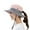 #410 Pink, variant on Sunvit Women's Bucket Hats- Adult Women Solid Sunshade Hat Fisherman's Hat Basin Hat Outdoor Sun Hats #409 Orange