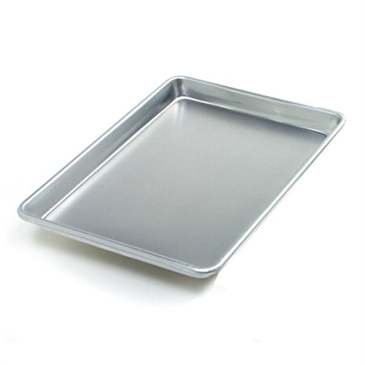 GRIDMANN 15 x 21 Commercial Grade Aluminum Cookie Sheet Baking Tray Pan Three Quarter Sheet - 12 Pans
