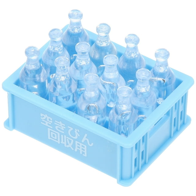 1 set Miniature Drinks Box Kids Feat Play Toy Toy Mini House Accesorios decorativos