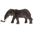 thumbnail image 1 of Elephant Toy Simulation Model Figurine for Decoration 1Pcs Brown Vinyl, 1 of 3