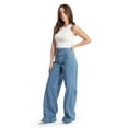 thumbnail image 2 of Jeans con bolsillos frontales /Juvenil, 6702 (Mezclilla tono medio) azul 5, 2 of 3