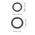 thumbnail image 2 of BESTYASH 10 Sets Wrench Retainer Rings for Home Improvement with Metal Black Secure Fastening, 2 of 8