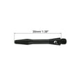 thumbnail image 2 of Uxcell 35mm Dart Shafts, Medium 2BA Thread Aluminum Dart Stems - 9 Pack (Black), 2 of 5