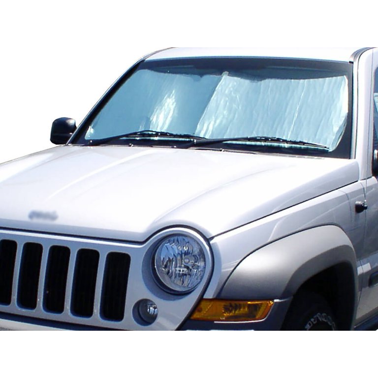 HeatShield, The Original Windshield Sun Shade, Custom-Fit for Jeep Liberty  SUV 2002, 2003, 2004, 2005, 2006, 2007, Silver Series - Walmart.com