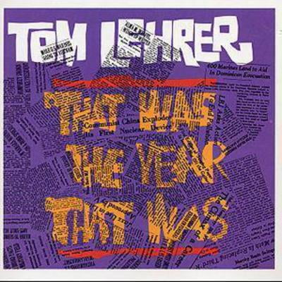 Pre-Owned That Was the Year That Was (CD 0075992743426) by Tom Lehrer