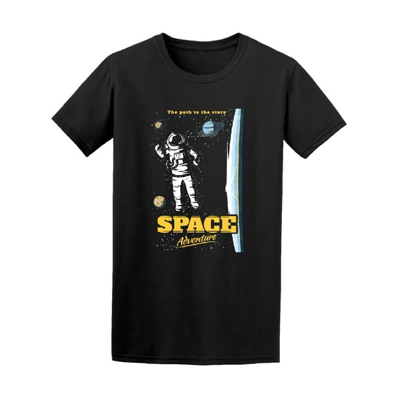 Space Adventure Path 2 The Stars Tee Men's -Image by Shutterstock