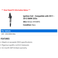 thumbnail image 2 of Ignition Coil - Compatible with 2011 - 2012 BMW 335is, 2 of 2