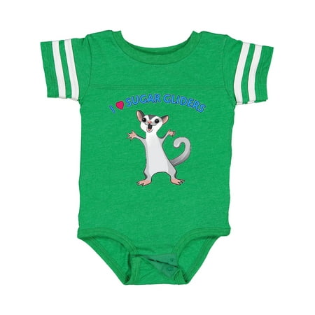 

Inktastic I Love Sugar Gliders Gift Baby Boy or Baby Girl Bodysuit